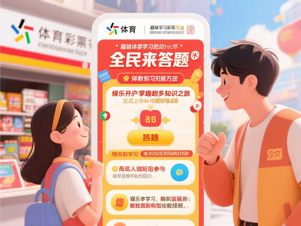 体彩“全民来答题”活动上线，边玩边学购彩知识
